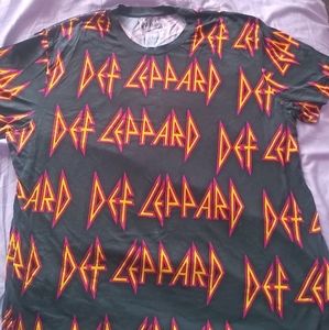 Def Leppard (All Over Print) tee